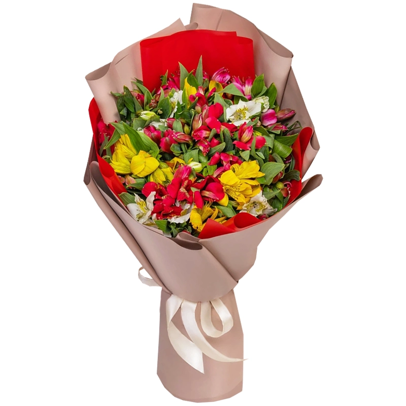 15 альстромерий микс