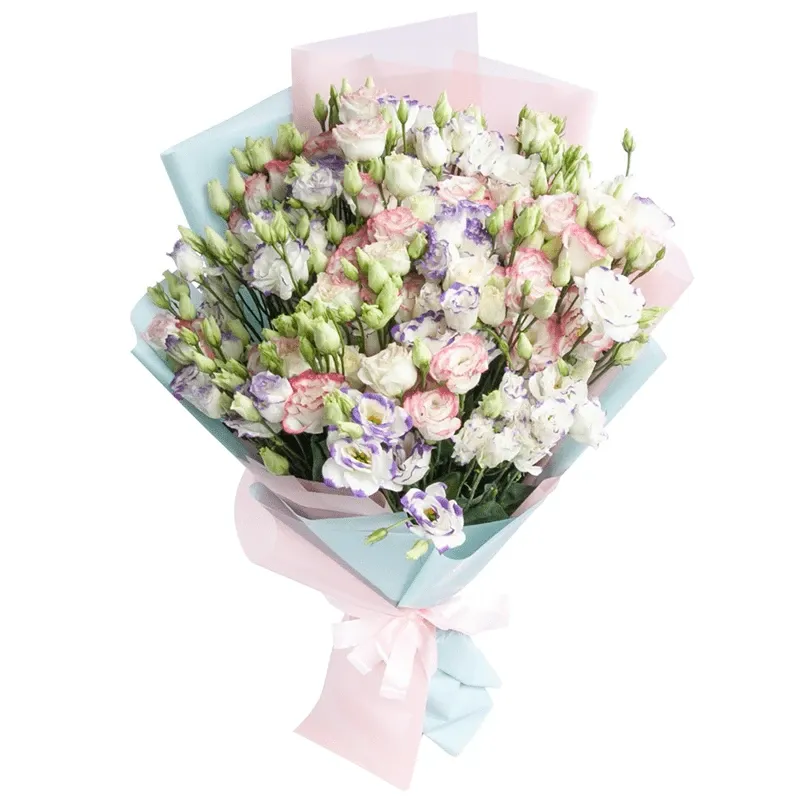 Букет из эустом «Мелодия цветов»